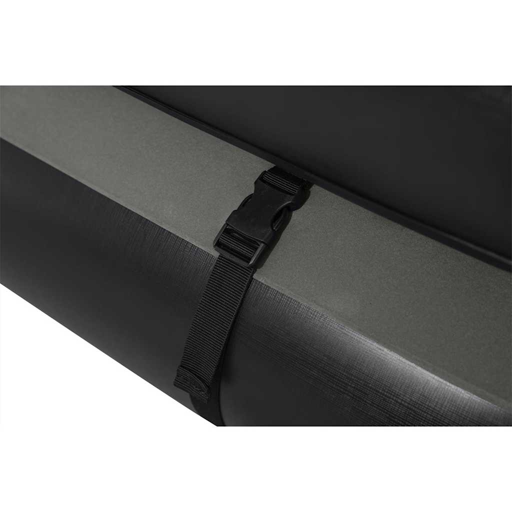 Luchtbed 3-in-1 opblaasbaar 188x99x25 cm zwart en grijs is nu te koop bij PeponiXL, paradijselijk wonen!
