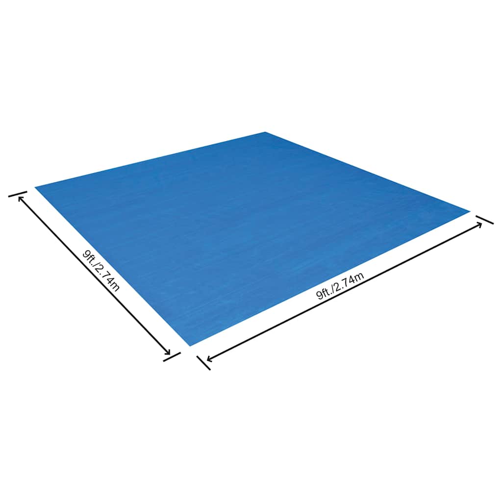 Zwembadgrondzeil Flowclear 274x274 cm is nu te koop bij PeponiXL, paradijselijk wonen!