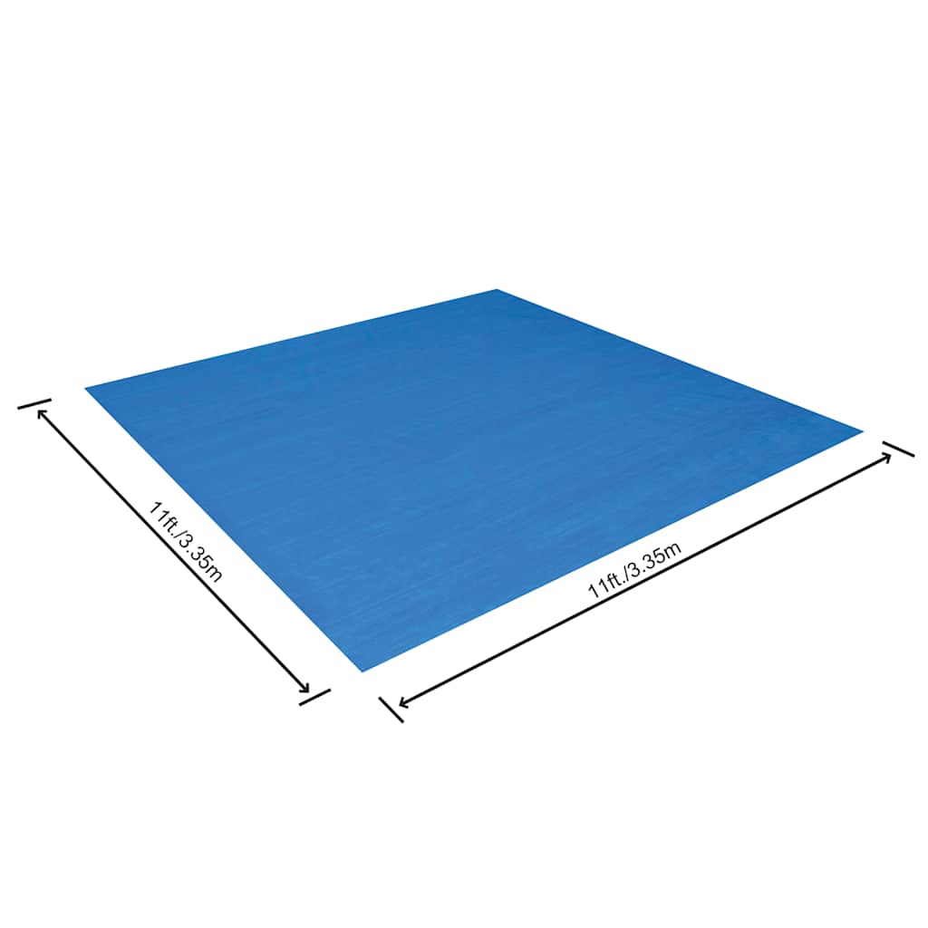 Zwembadgrondzeil Flowclear 335x335 cm is nu te koop bij PeponiXL, paradijselijk wonen!
