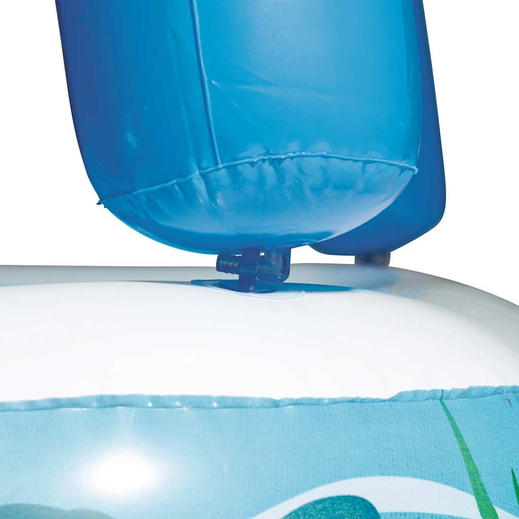 Speelbad met overkapping 140x140x114 cm blauw 52192 is nu te koop bij PeponiXL, paradijselijk wonen!