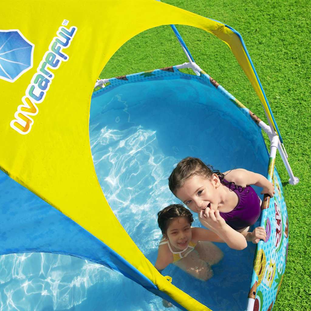 Kinderzwembad Steel Pro UV Careful bovengronds 244x51 cm is nu te koop bij PeponiXL, paradijselijk wonen!
