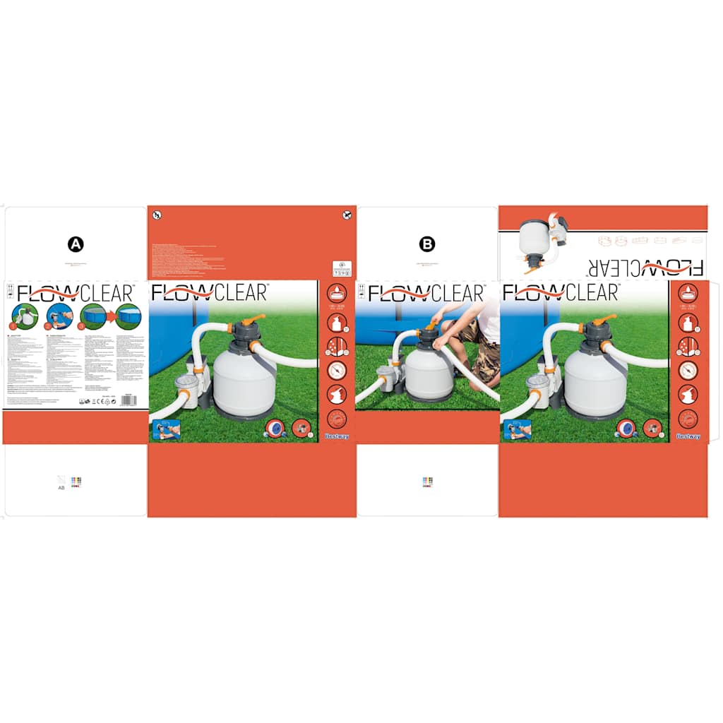 Flowclear Zandfilterpomp 5.678 L/u is nu te koop bij PeponiXL, paradijselijk wonen!