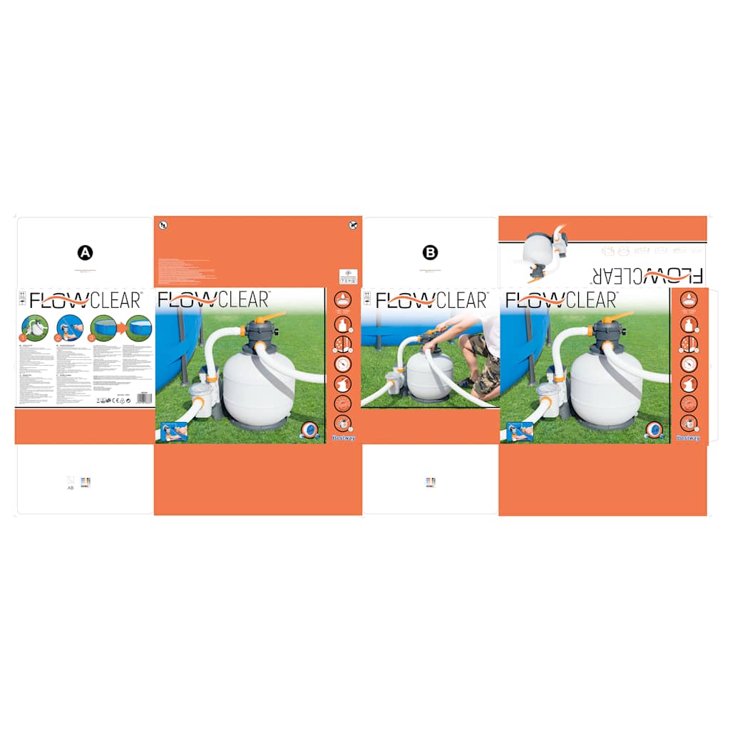 Zandfilterpomp Flowclear 8327 L/u is nu te koop bij PeponiXL, paradijselijk wonen!