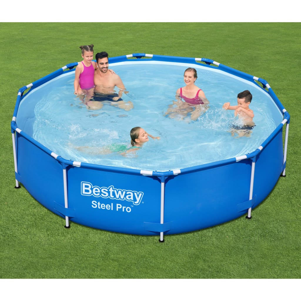 Bestway Zwembad Steel Pro 305x76 cm is nu te koop bij PeponiXL, paradijselijk wonen!