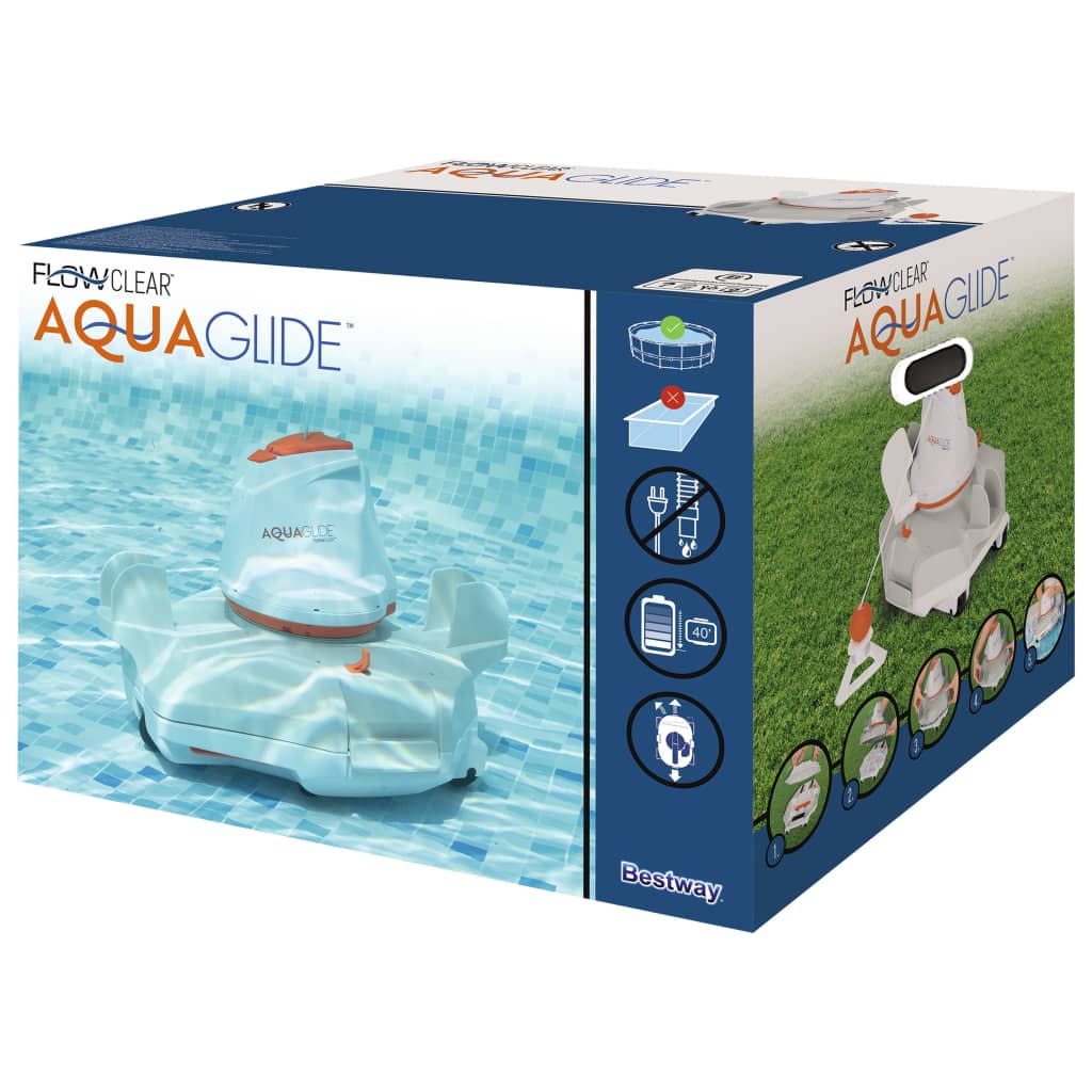 Bestway Zwembadstofzuiger Flowclear AquaGlide is nu te koop bij PeponiXL, paradijselijk wonen!