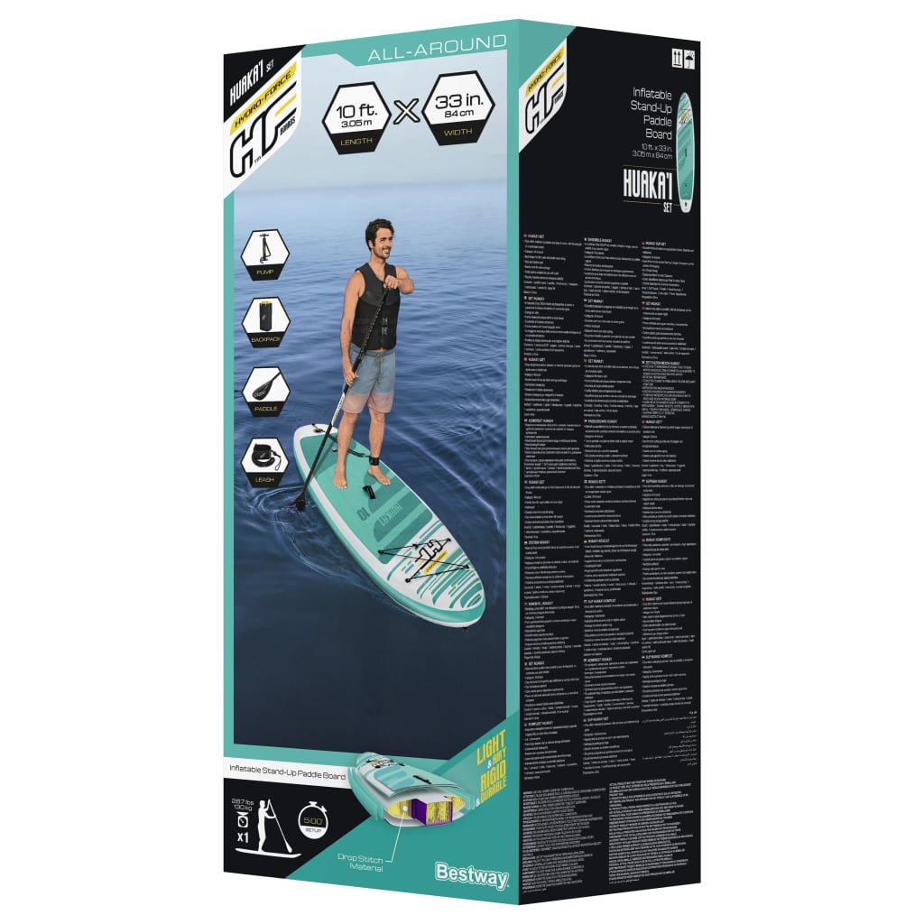 92900 Bestway Hydro-Force Stand Up Paddleboard Huaka’i opblaasbaar is nu te koop bij PeponiXL, paradijselijk wonen!