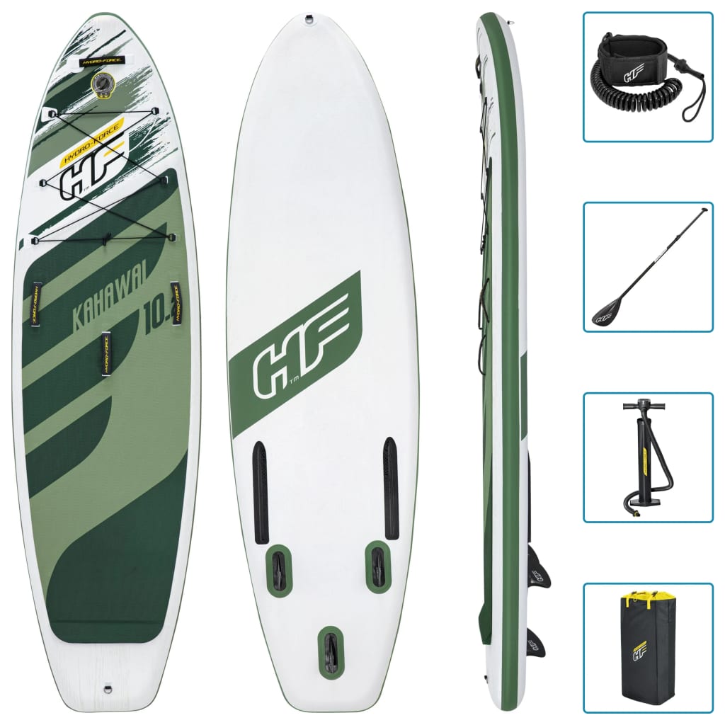 Bestway SUP Hydro-Force Kahawai Set opblaasbaar 310x86x15 cm is nu te koop bij PeponiXL, paradijselijk wonen!