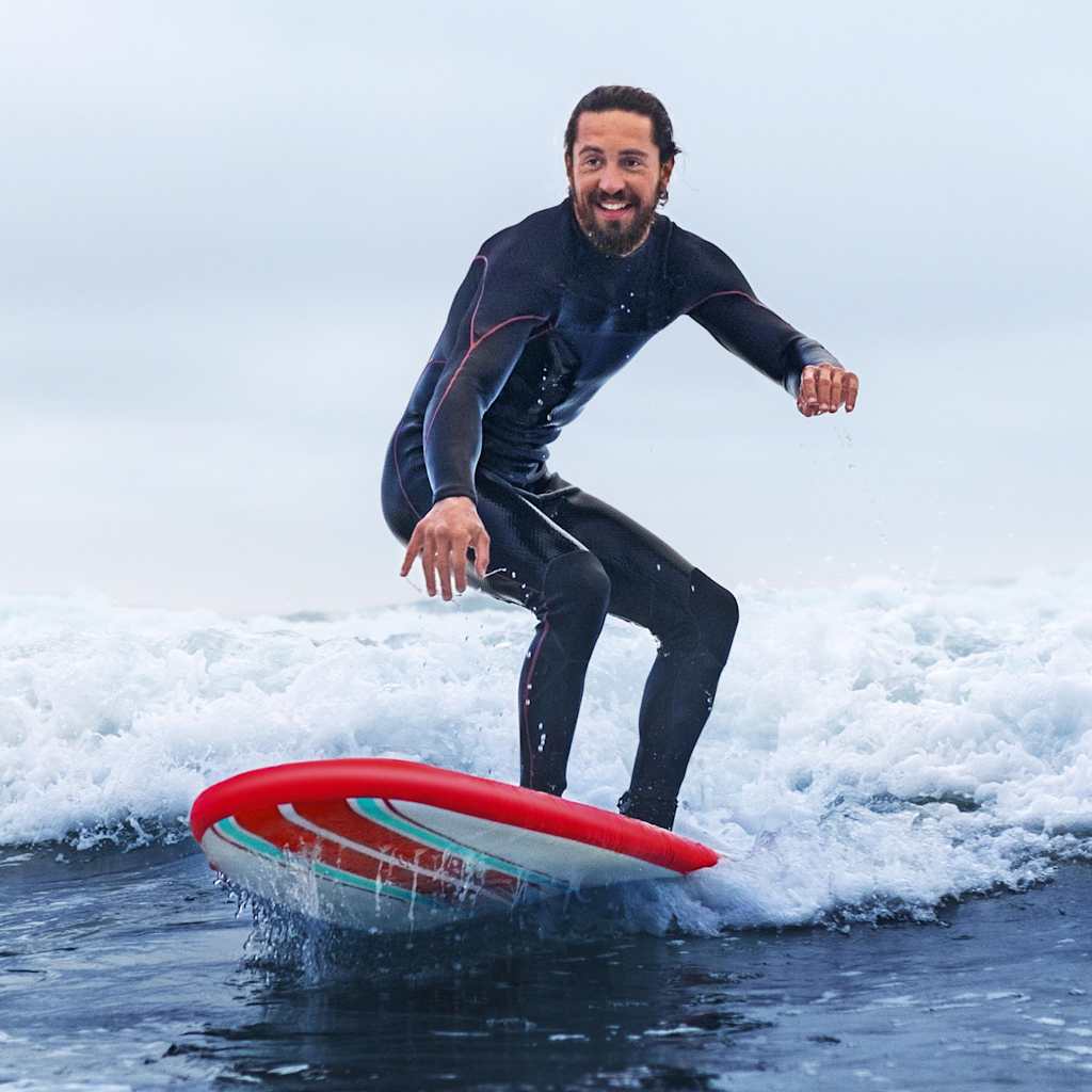 Stand Up Paddleboard Hydro-Force Compact Surf 8 243x57x7 cm is nu te koop bij PeponiXL, paradijselijk wonen!