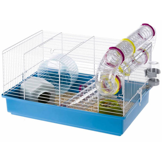 Ferplast Hamsterkooi Paula 46x29,5x24,5 cm blauw 57906411 is nu te koop bij PeponiXL, paradijselijk wonen!