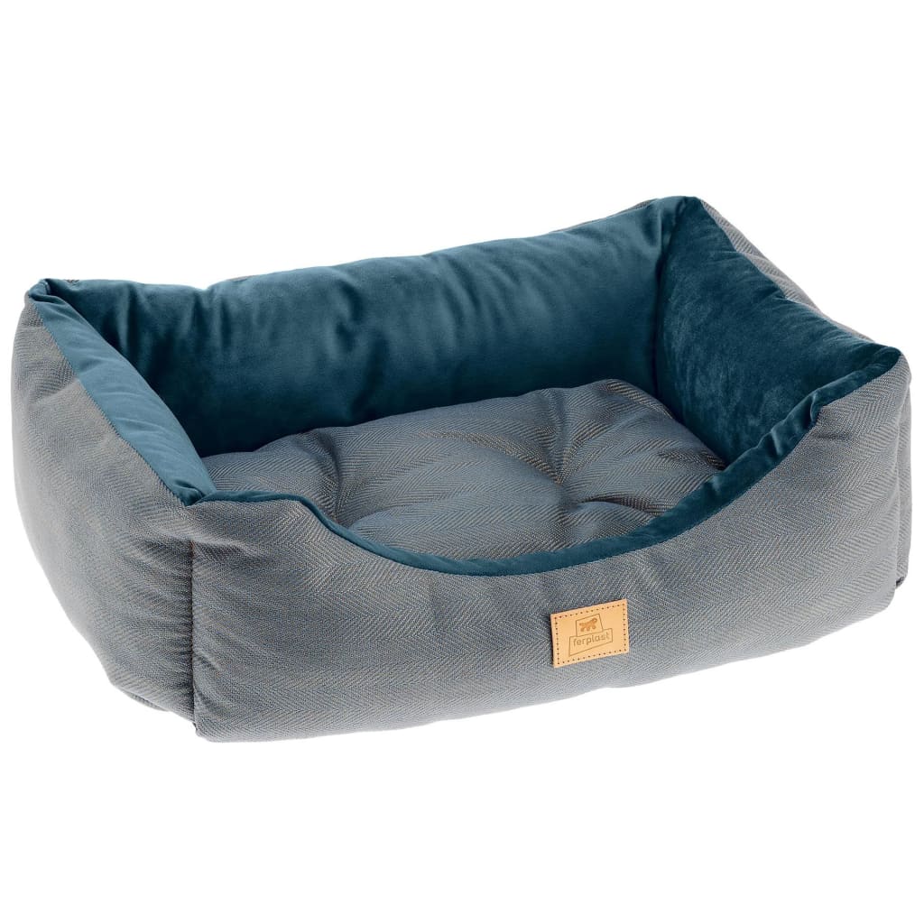 Ferplast Honden- en kattenbed Chester 80 blauw is nu te koop bij PeponiXL, paradijselijk wonen!