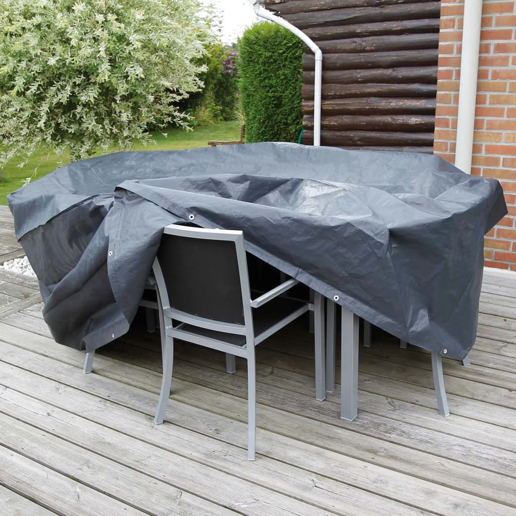 Nature Tuinmeubelhoes voor ronde tafel 118x70 cm is nu te koop bij PeponiXL, paradijselijk wonen!