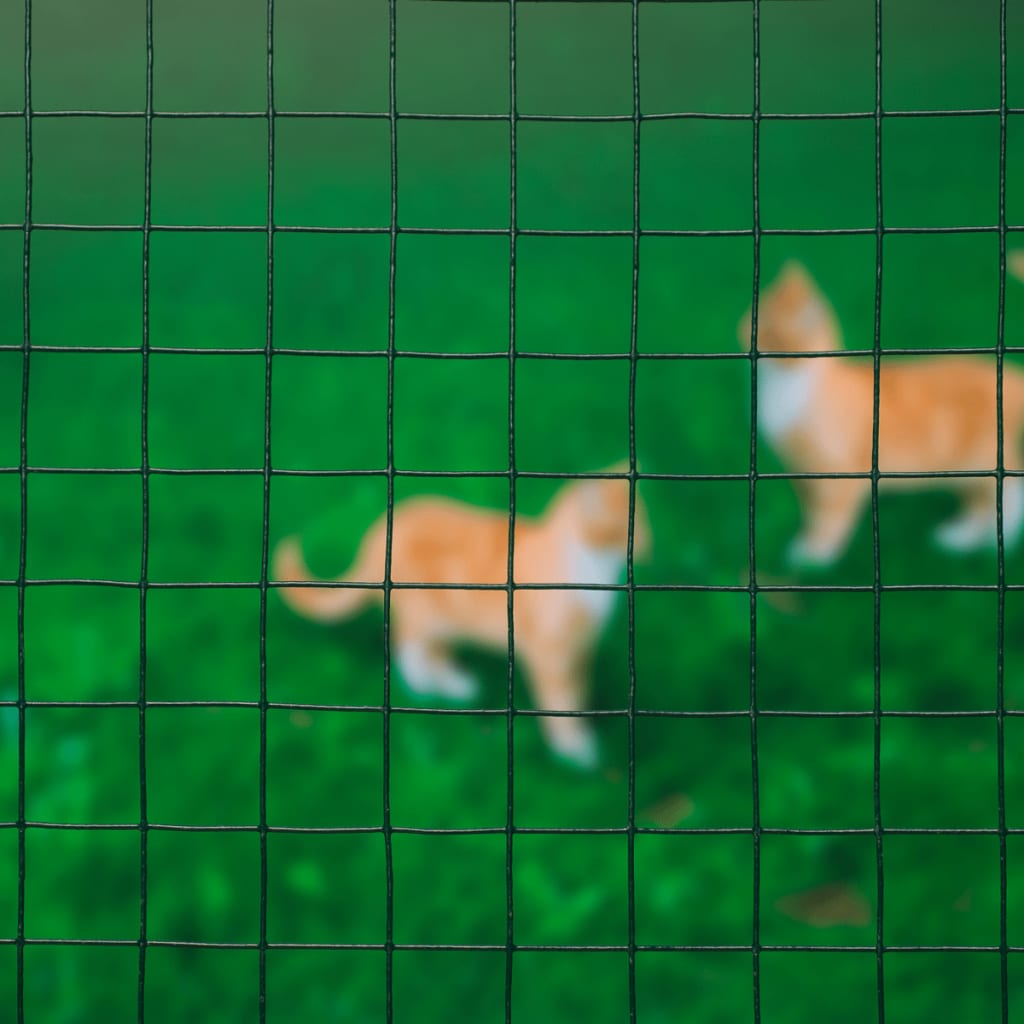 Nature Gaas vierkant 0,5x2,5 m 13 mm kunststof gecoat staal groen is nu te koop bij PeponiXL, paradijselijk wonen!