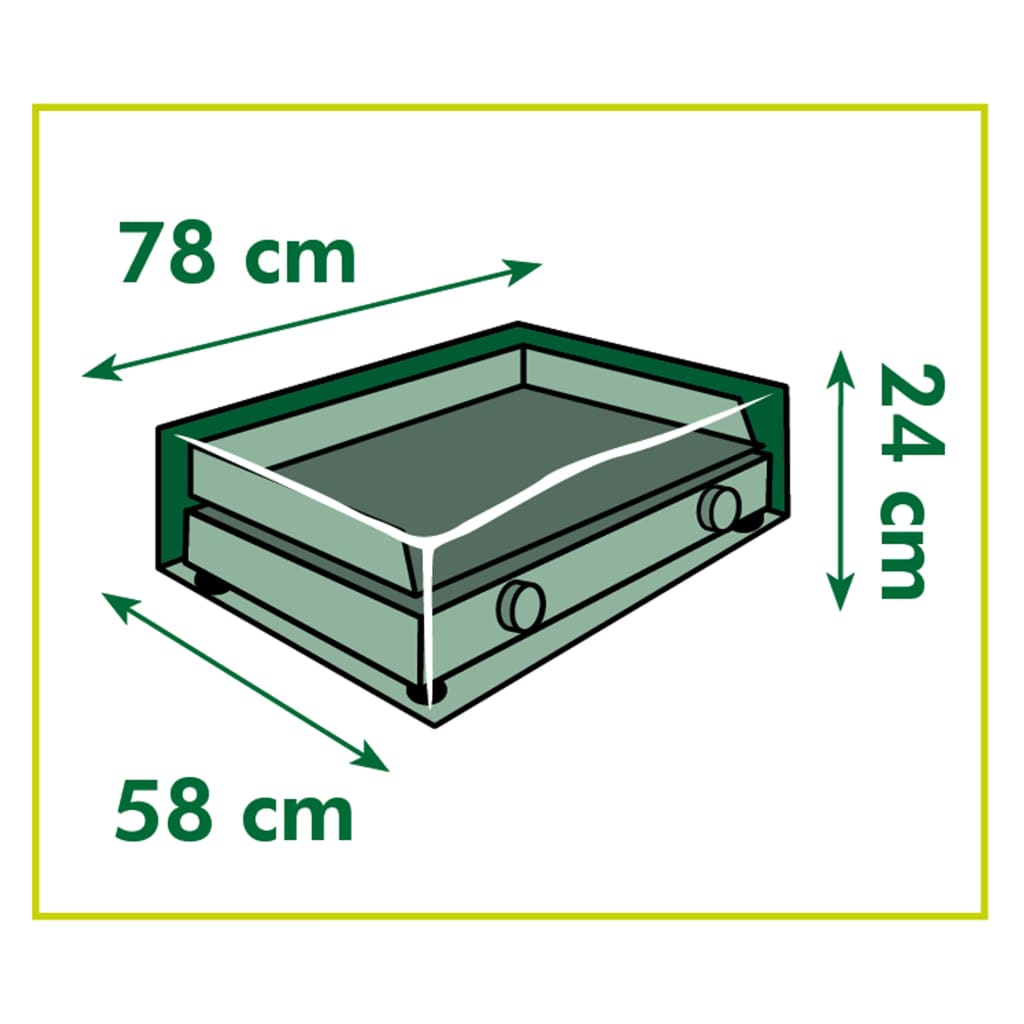 Nature Bakplaat/barbecuehoes 78x58x24 cm is nu te koop bij PeponiXL, paradijselijk wonen!