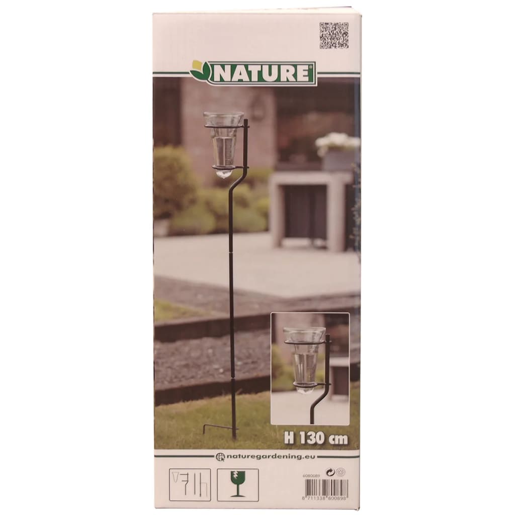 Nature Regenmeter met standaard glas 130 cm 6080089 is nu te koop bij PeponiXL, paradijselijk wonen!