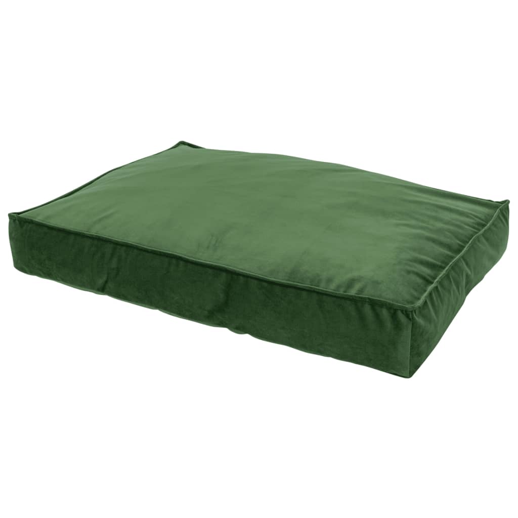 Madison Hondenkussen Velvet 100x70x15 cm groen is nu te koop bij PeponiXL, paradijselijk wonen!