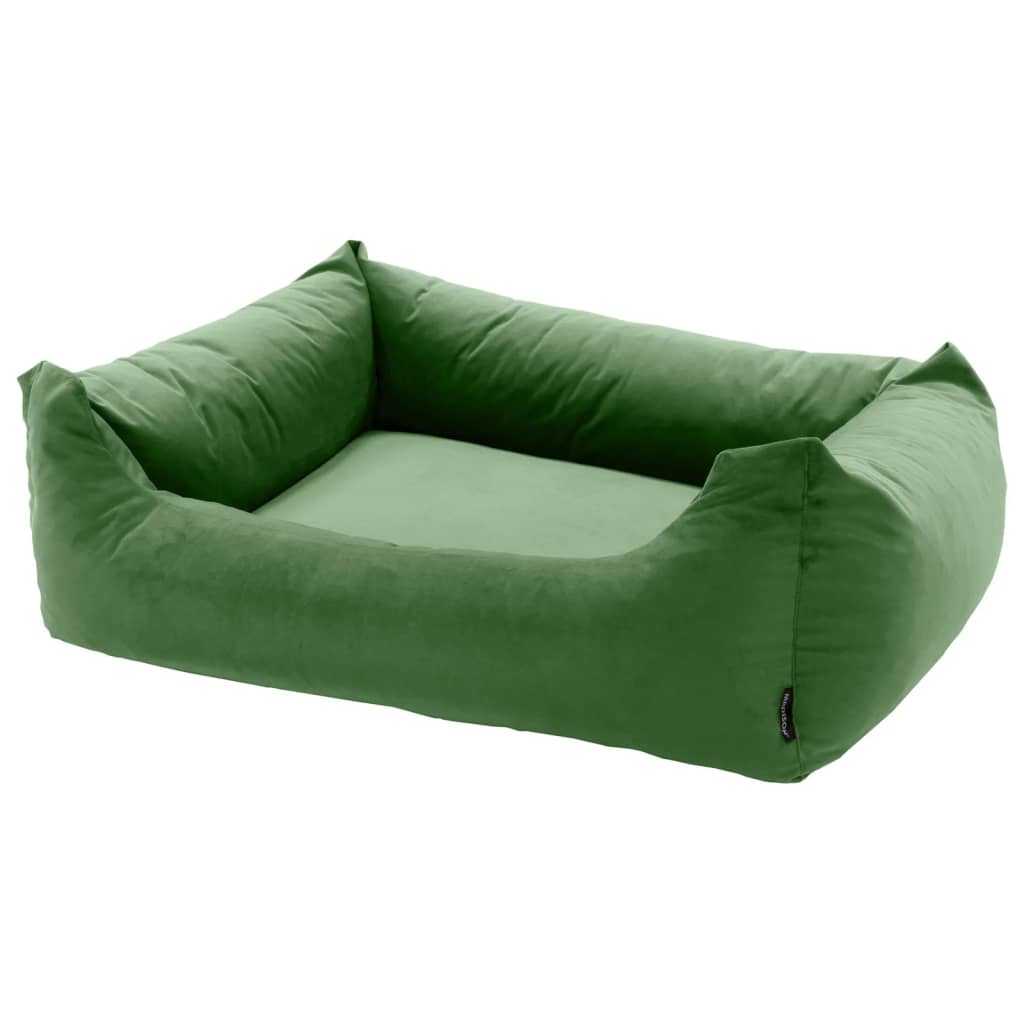 Madison Hondenbed Velvet 80x67x22 cm groen is nu te koop bij PeponiXL, paradijselijk wonen!