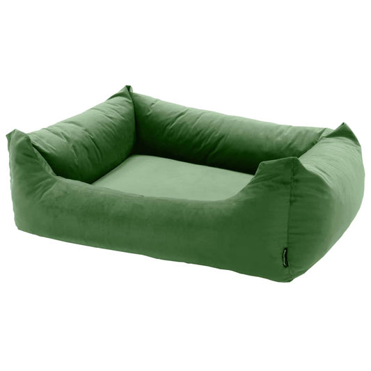 Madison Hondenbed Velvet 100x80x25 cm groen is nu te koop bij PeponiXL, paradijselijk wonen!