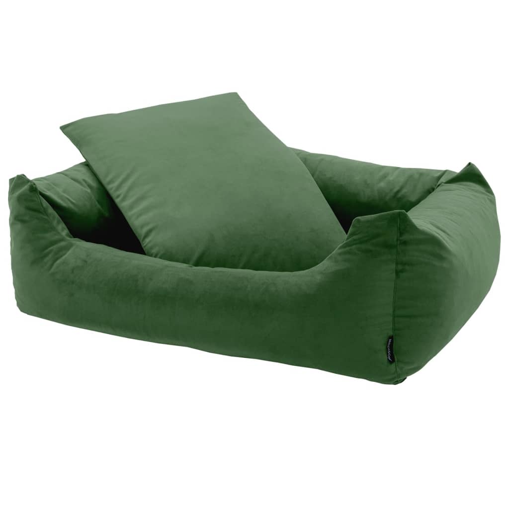 Madison Hondenbed Velvet 120x95x28 cm groen is nu te koop bij PeponiXL, paradijselijk wonen!