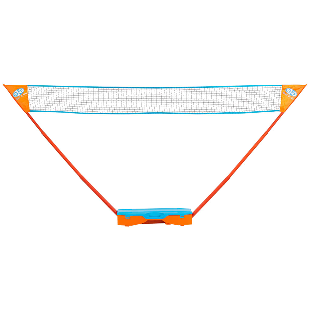 Get & Go Instant Badmintonspeelset blauw en oranje is nu te koop bij PeponiXL, paradijselijk wonen!