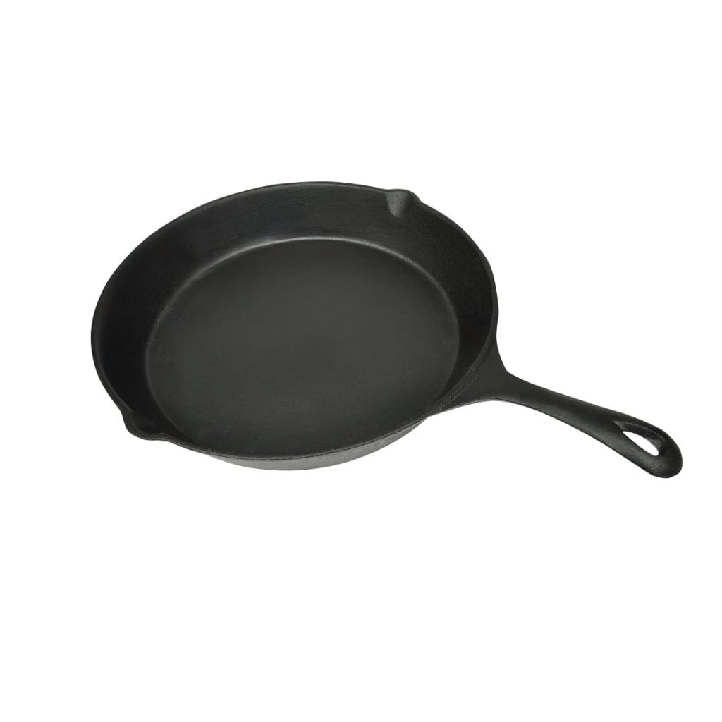 Koekenpan gietijzer 30 cm rond is nu te koop bij PeponiXL, paradijselijk wonen!