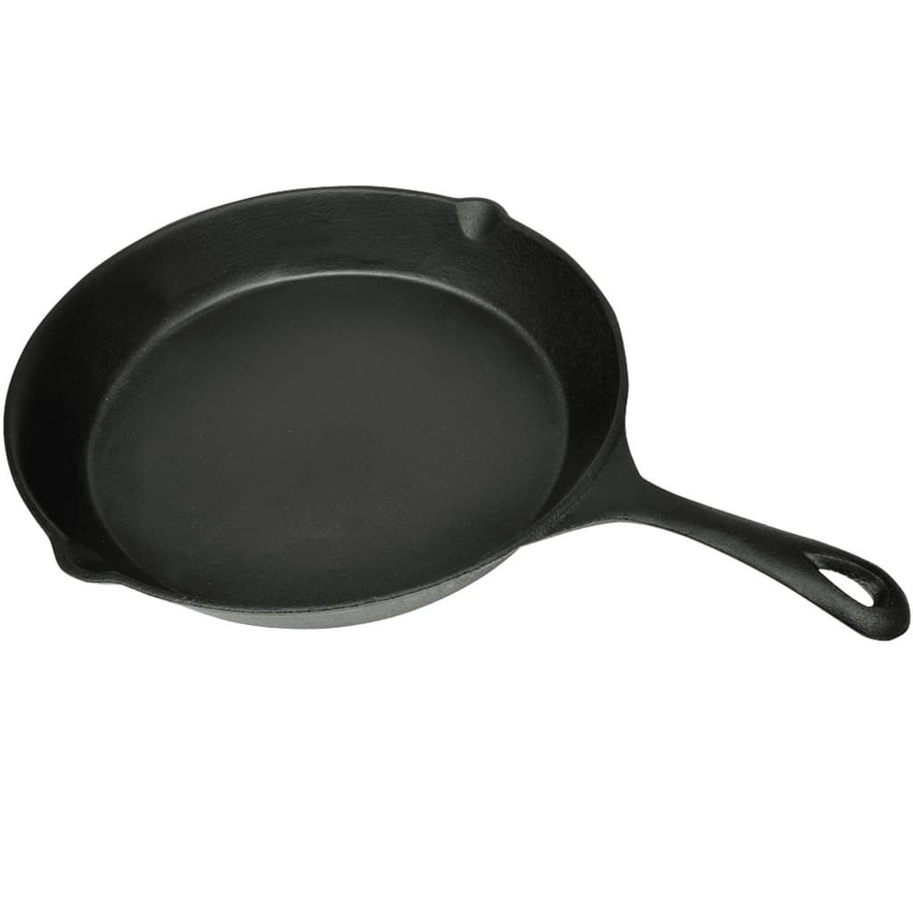 Koekenpan gietijzer 30 cm rond is nu te koop bij PeponiXL, paradijselijk wonen!