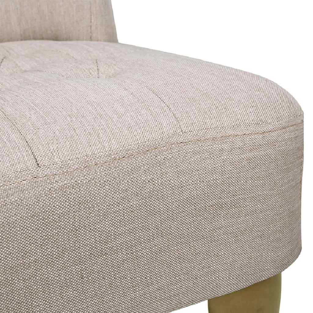 Franse stoelen 2 st stof crème is nu te koop bij PeponiXL, paradijselijk wonen!