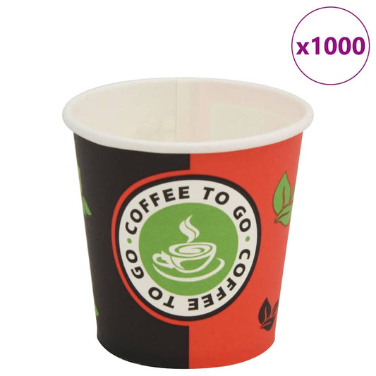 Wegwerp koffiebekers papier 120 ml (4 oz) 1000 st is nu te koop bij PeponiXL, paradijselijk wonen!