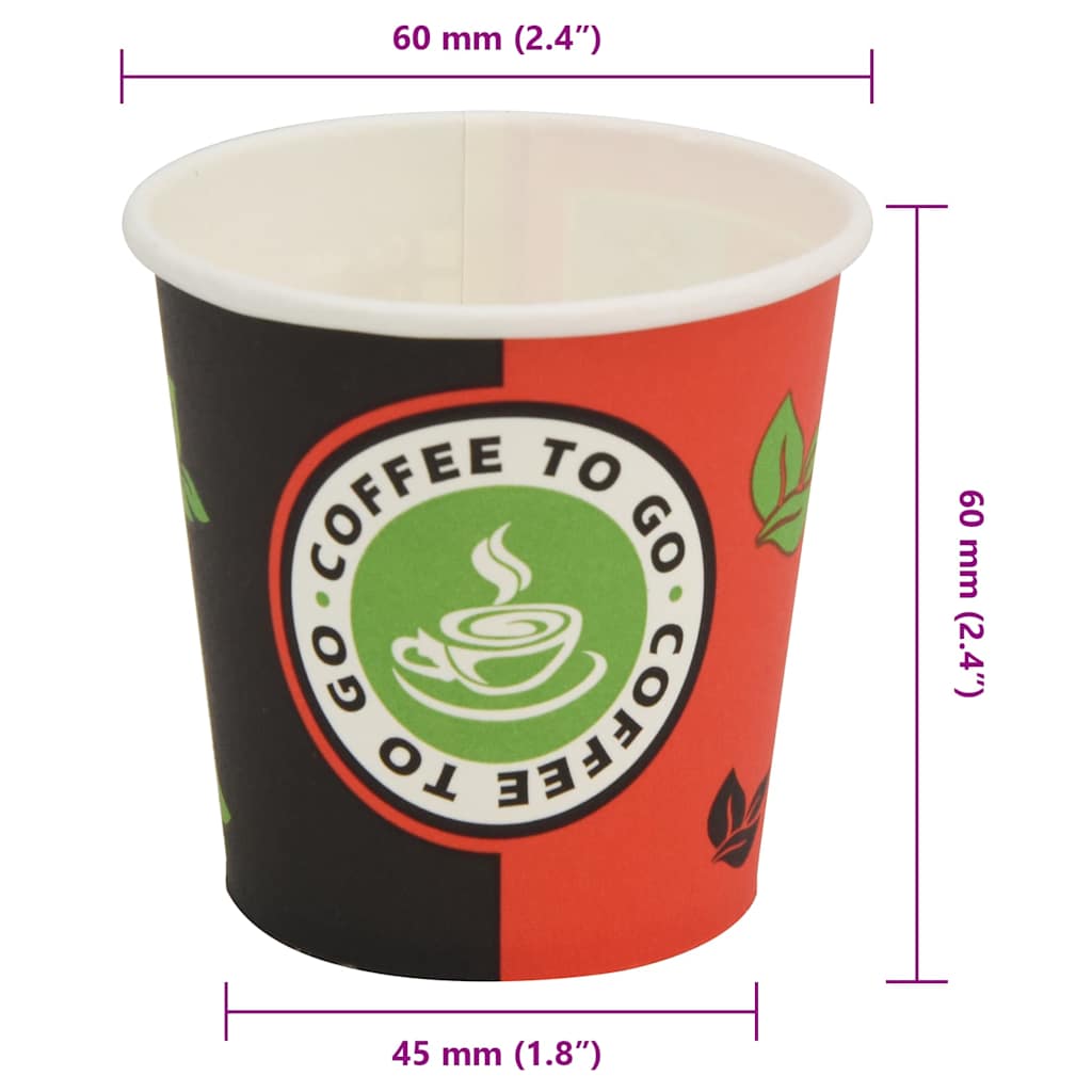 Wegwerp koffiebekers papier 120 ml (4 oz) 1000 st is nu te koop bij PeponiXL, paradijselijk wonen!