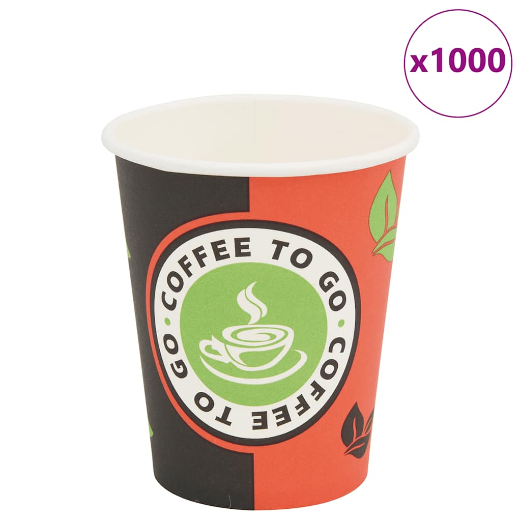 Wegwerp koffiebekers papier 240 ml (8 oz) 1000 st is nu te koop bij PeponiXL, paradijselijk wonen!