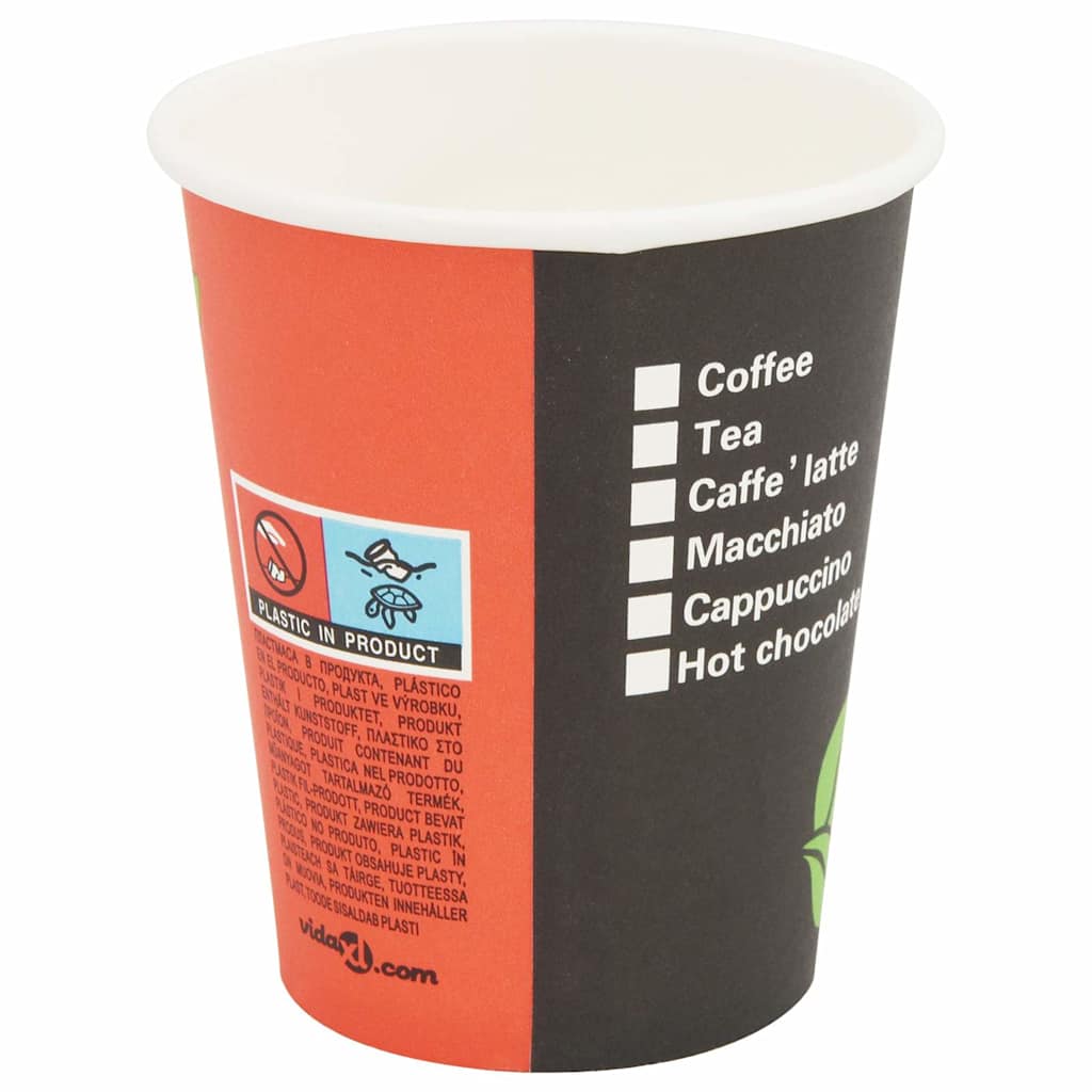 Wegwerp koffiebekers papier 240 ml (8 oz) 1000 st is nu te koop bij PeponiXL, paradijselijk wonen!