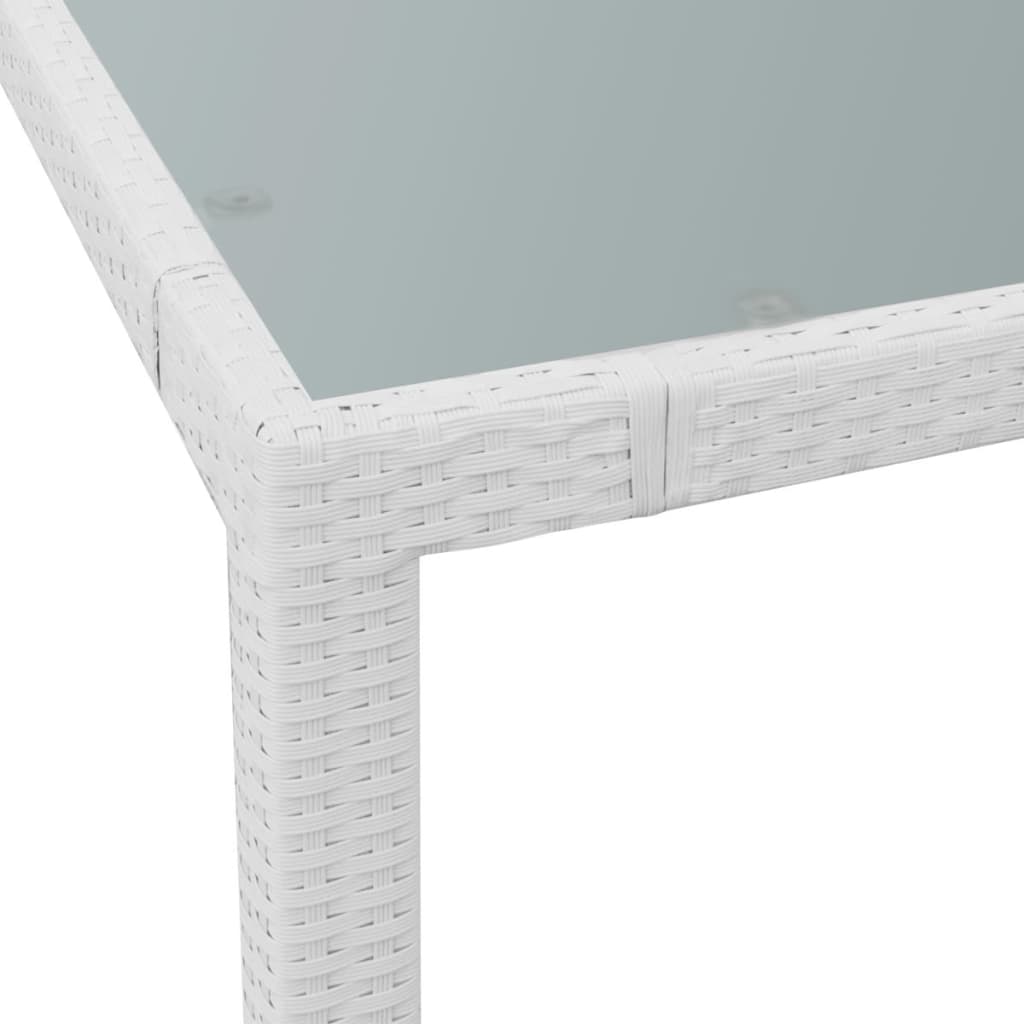 9-delige Tuinset poly rattan crèmewit is nu te koop bij PeponiXL, paradijselijk wonen!