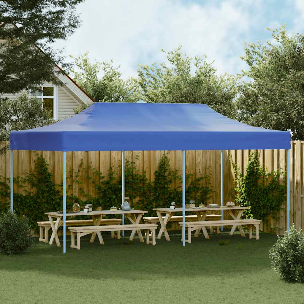 Vouwtent pop-up 3x6 m blauw is nu te koop bij PeponiXL, paradijselijk wonen!