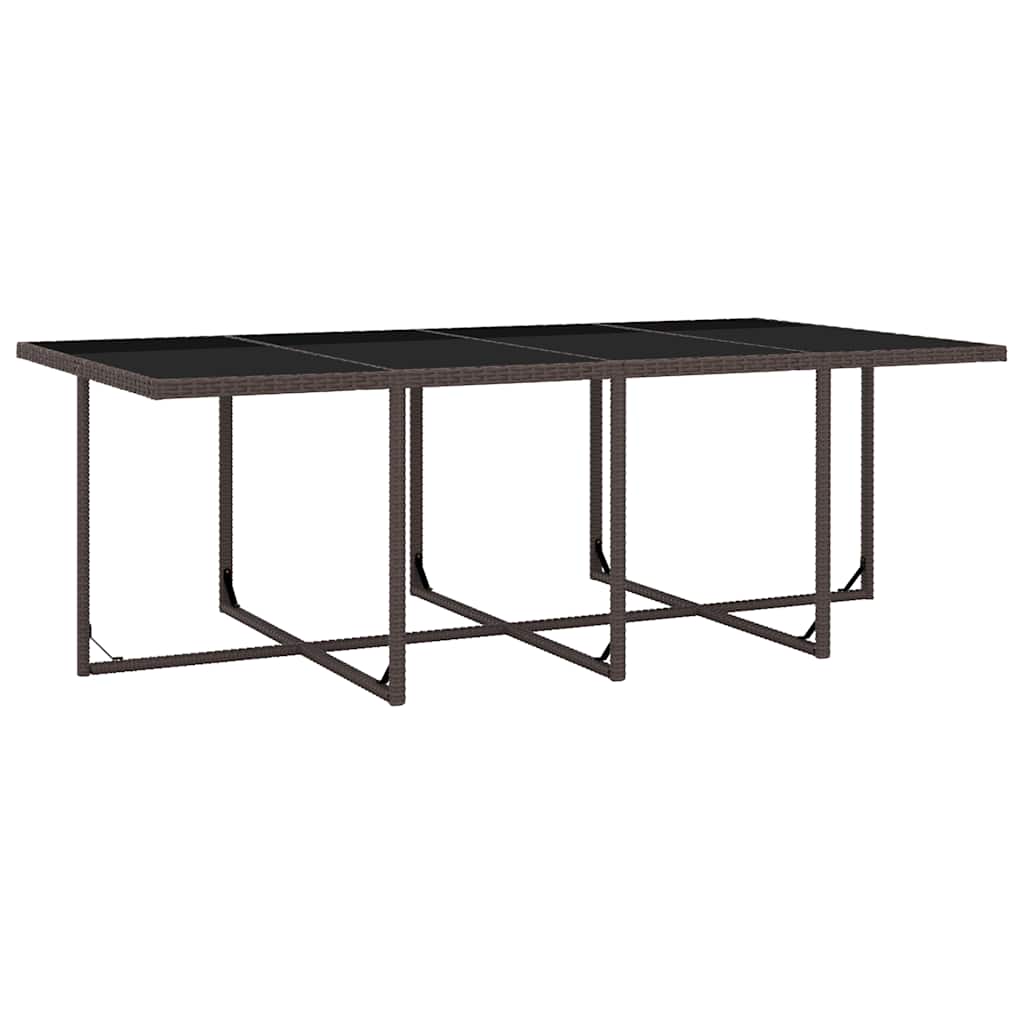 13-delige Tuinset met kussens poly rattan bruin is nu te koop bij PeponiXL, paradijselijk wonen!