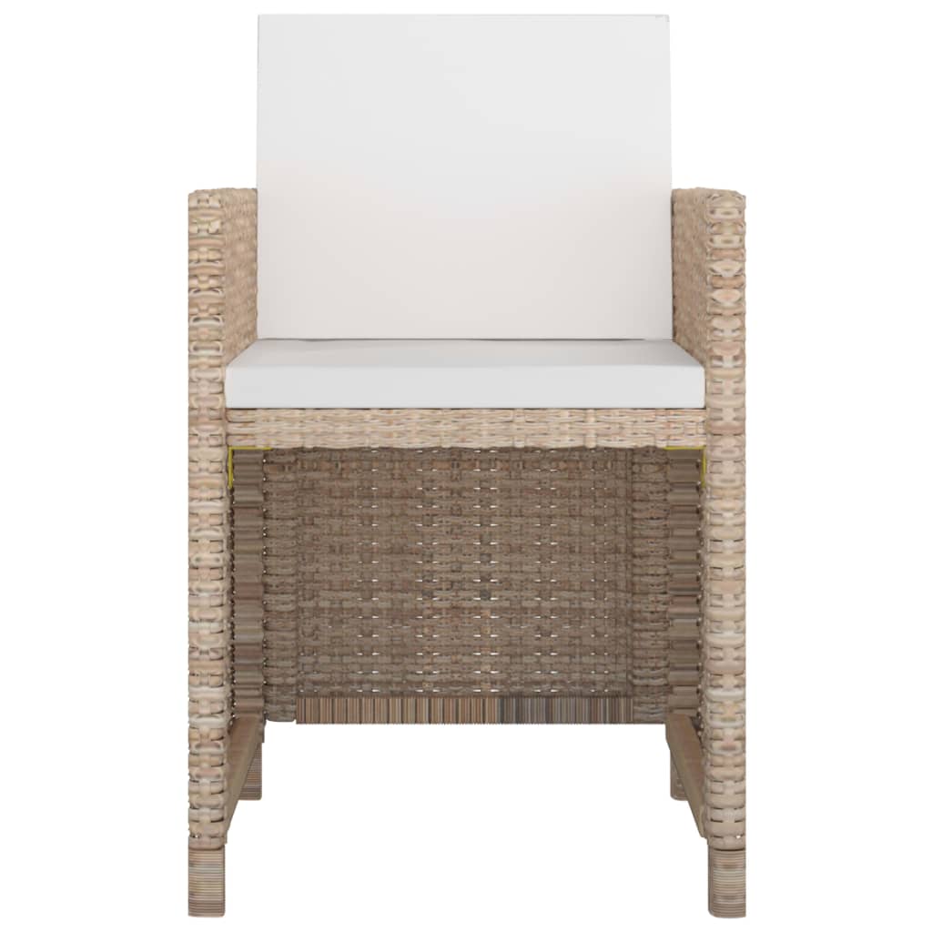 13-delige Tuinset met kussens poly rattan beige is nu te koop bij PeponiXL, paradijselijk wonen!