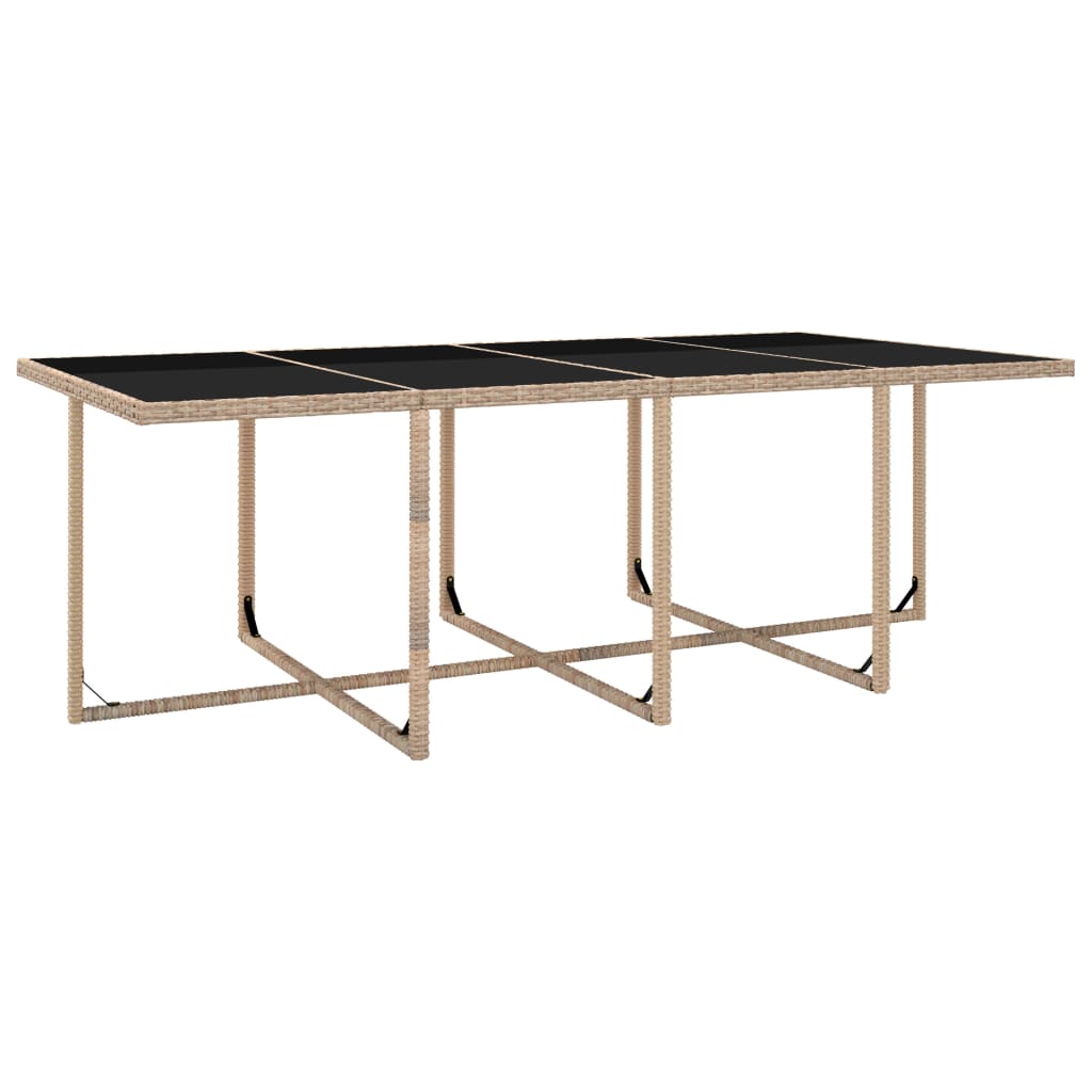 13-delige Tuinset met kussens poly rattan beige is nu te koop bij PeponiXL, paradijselijk wonen!
