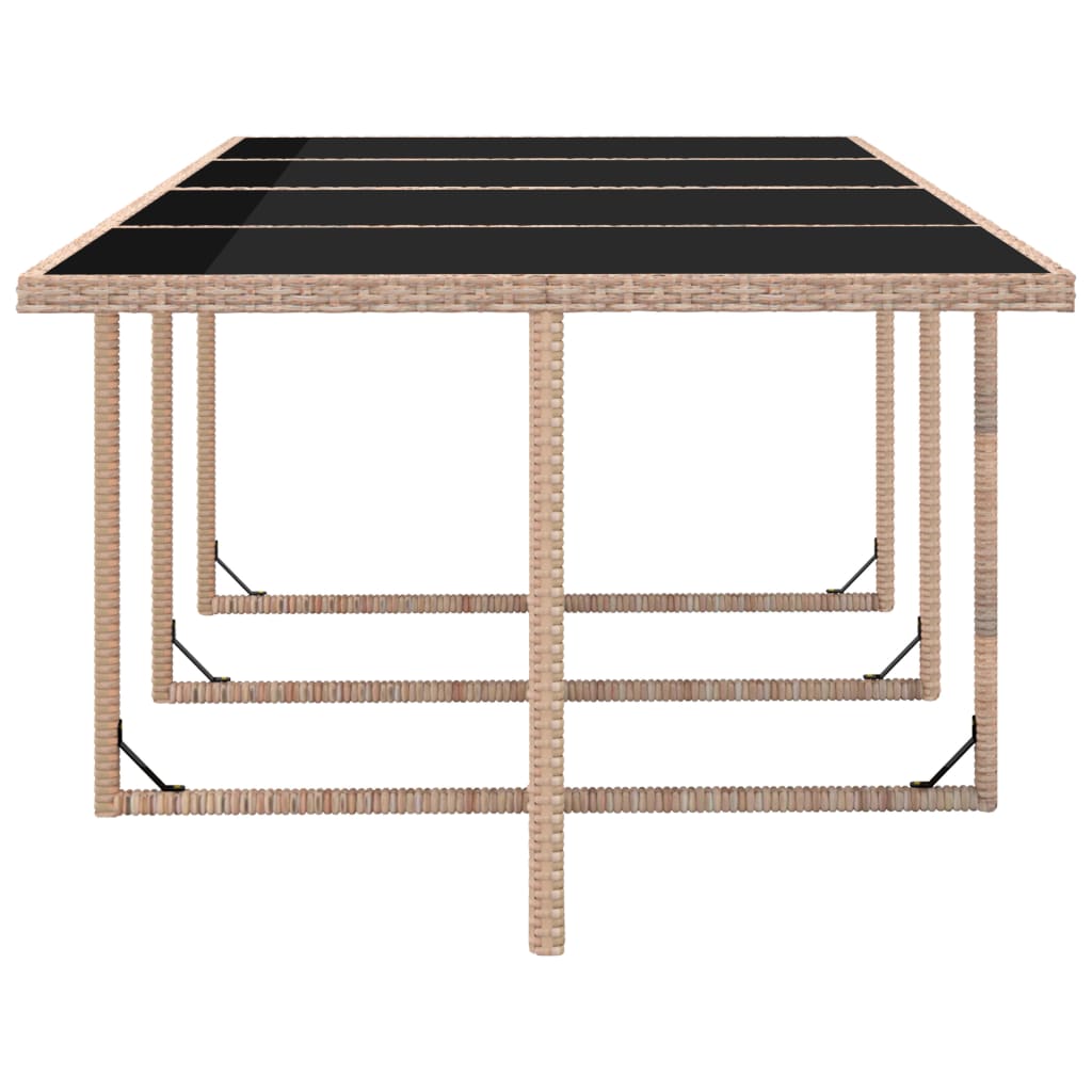 13-delige Tuinset met kussens poly rattan beige is nu te koop bij PeponiXL, paradijselijk wonen!