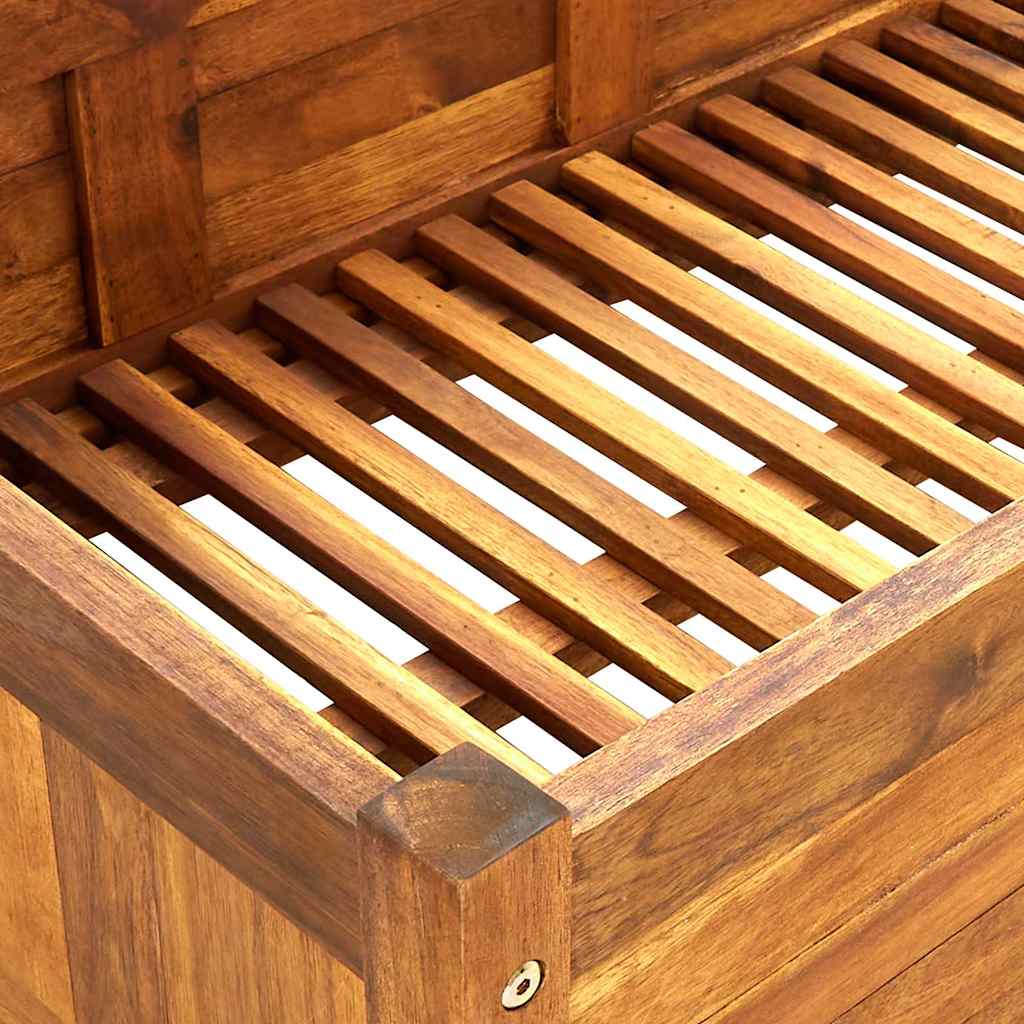 Plantenbak verhoogd 200x50x25 cm acaciahout is nu te koop bij PeponiXL, paradijselijk wonen!