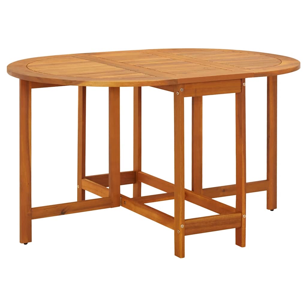 Tuintafel 130x90x72 cm massief acaciahout is nu te koop bij PeponiXL, paradijselijk wonen!