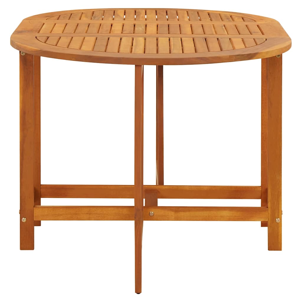 Tuintafel 130x90x72 cm massief acaciahout is nu te koop bij PeponiXL, paradijselijk wonen!