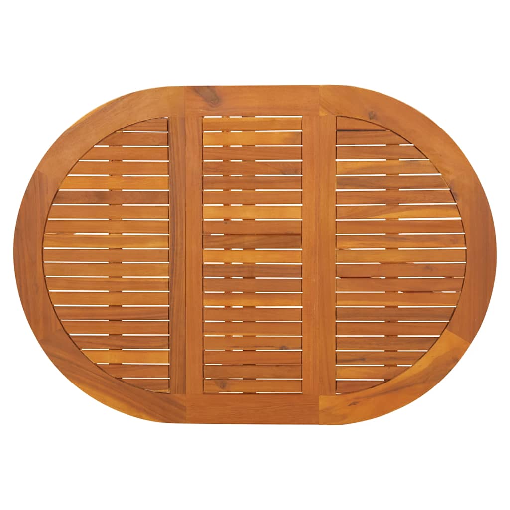 Tuintafel 130x90x72 cm massief acaciahout is nu te koop bij PeponiXL, paradijselijk wonen!