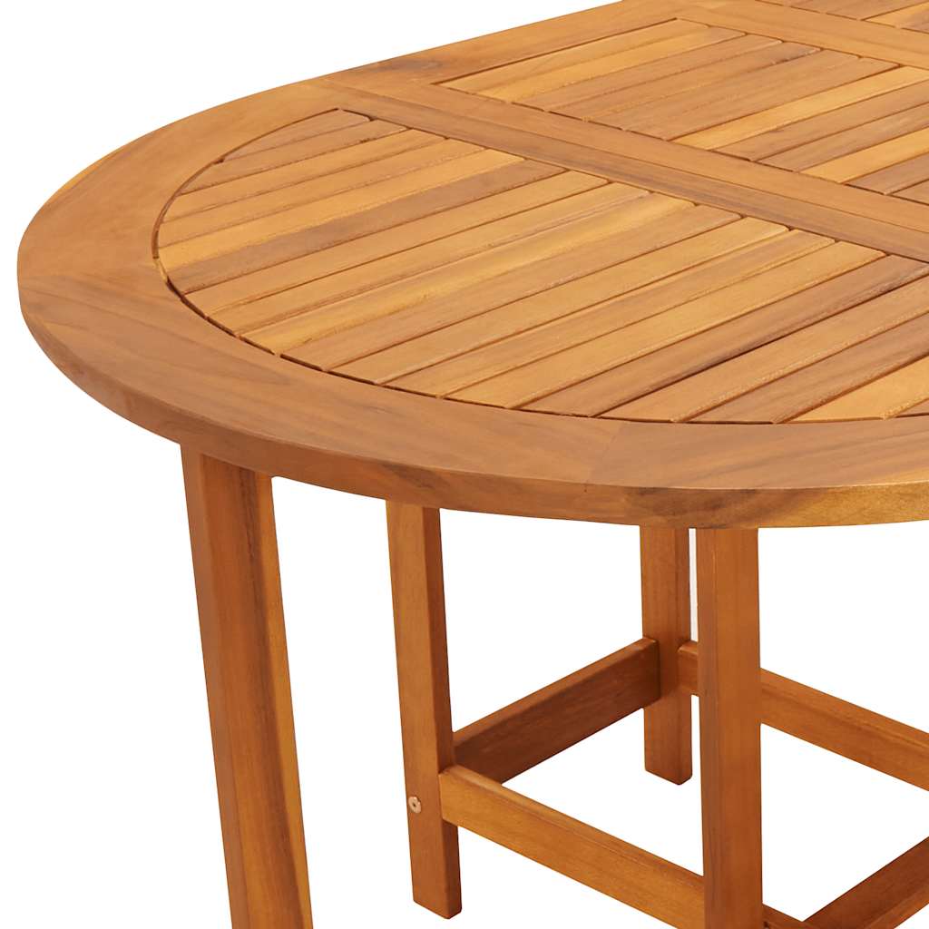 Tuintafel 130x90x72 cm massief acaciahout is nu te koop bij PeponiXL, paradijselijk wonen!