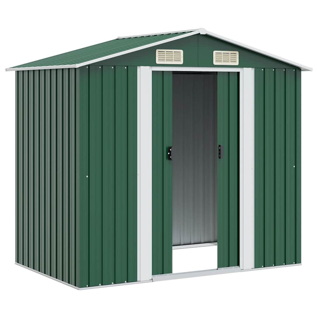 Tuinberging 204x132x186 cm metaal groen is nu te koop bij PeponiXL, paradijselijk wonen!