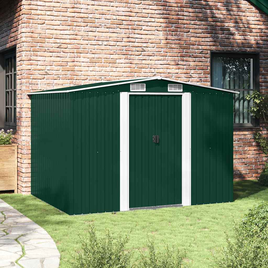 Tuinberging 257x205x178 cm metaal groen is nu te koop bij PeponiXL, paradijselijk wonen!