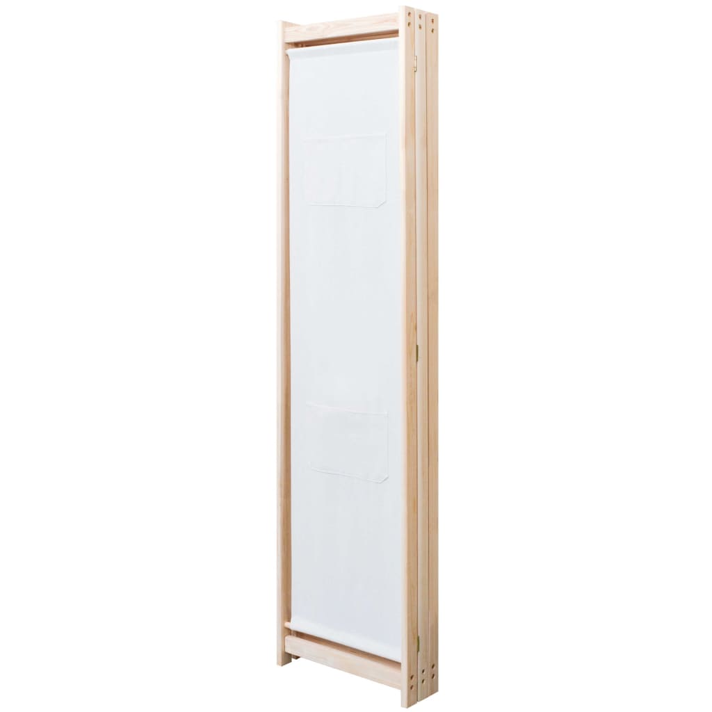 Kamerscherm met 3 panelen 120x170x4 cm stof crème is nu te koop bij PeponiXL, paradijselijk wonen!