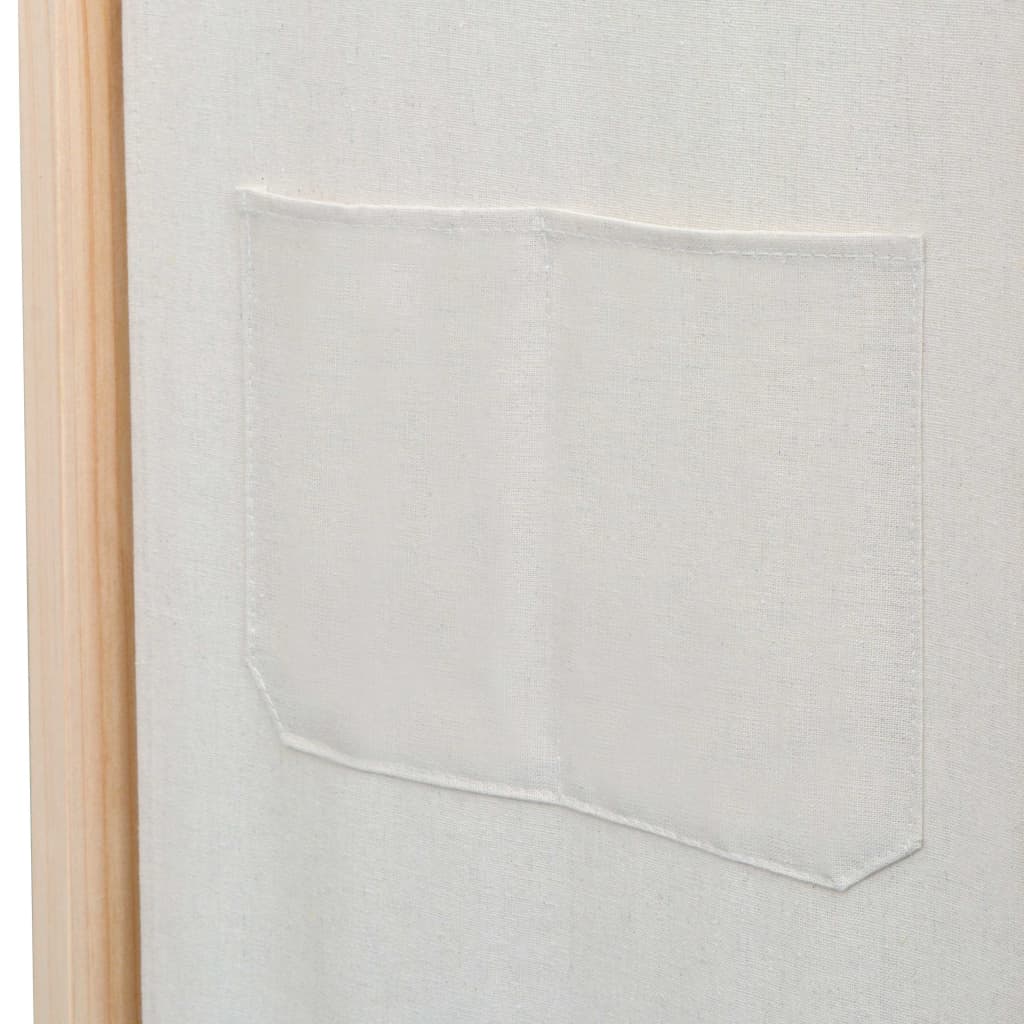 Kamerscherm met 3 panelen 120x170x4 cm stof crème is nu te koop bij PeponiXL, paradijselijk wonen!