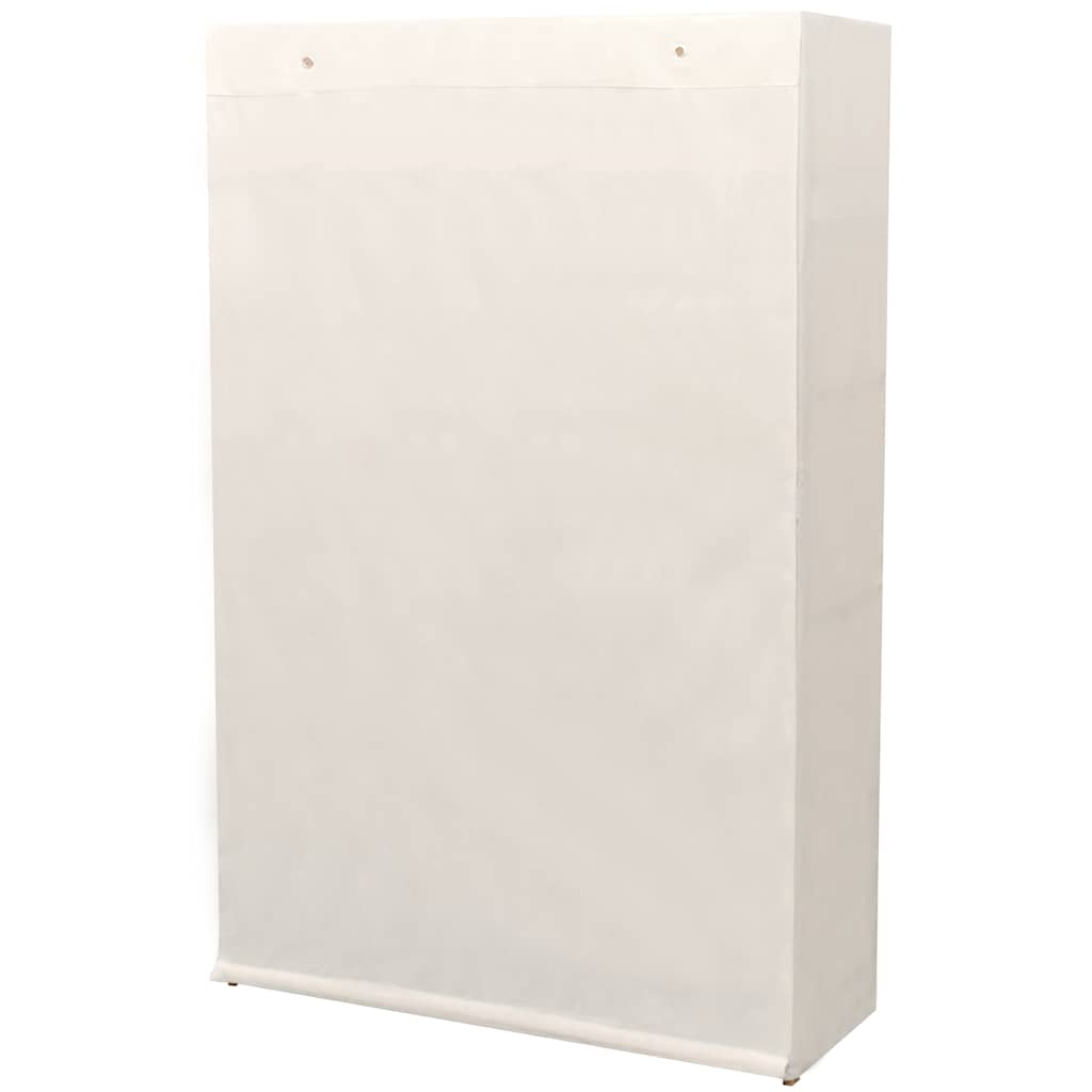 Kledingkast stof en grenenhout 110x40x170 cm is nu te koop bij PeponiXL, paradijselijk wonen!