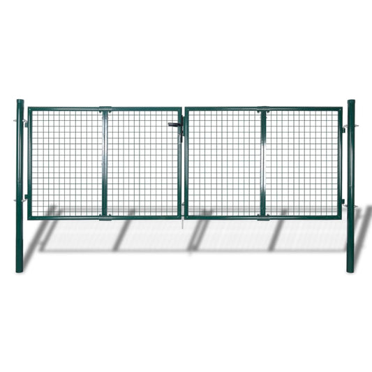 Hekpoort staal 300x100 cm groen is nu te koop bij PeponiXL, paradijselijk wonen!