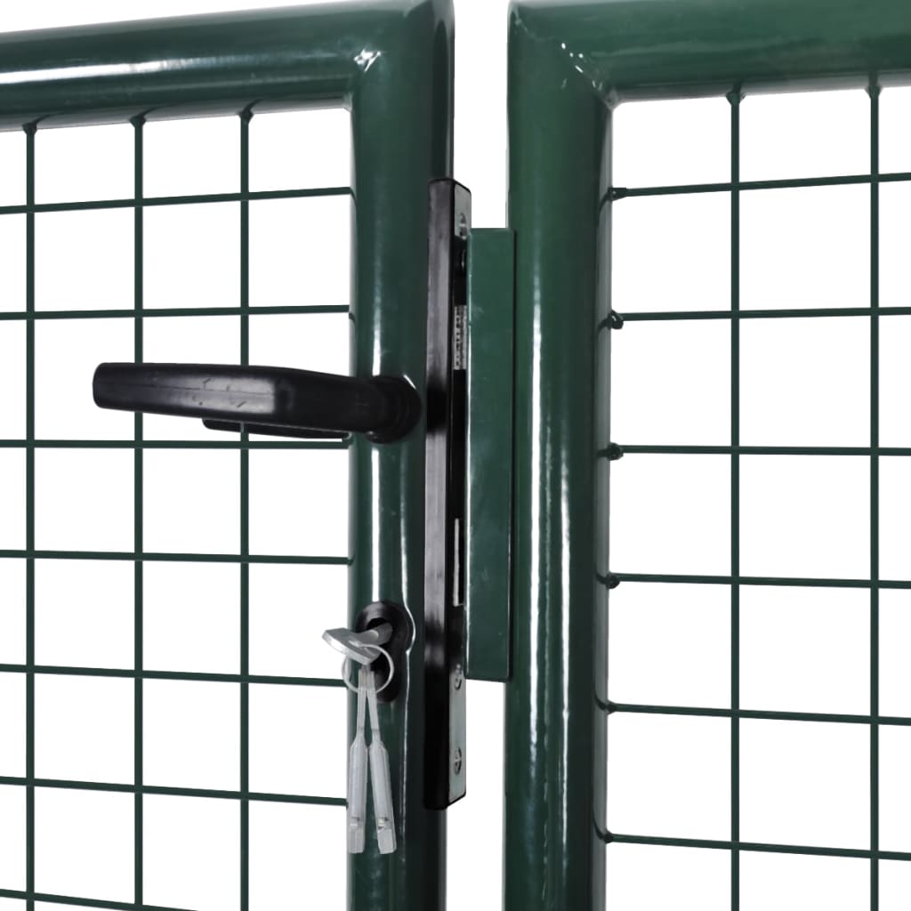 Hekpoort staal 300x100 cm groen is nu te koop bij PeponiXL, paradijselijk wonen!