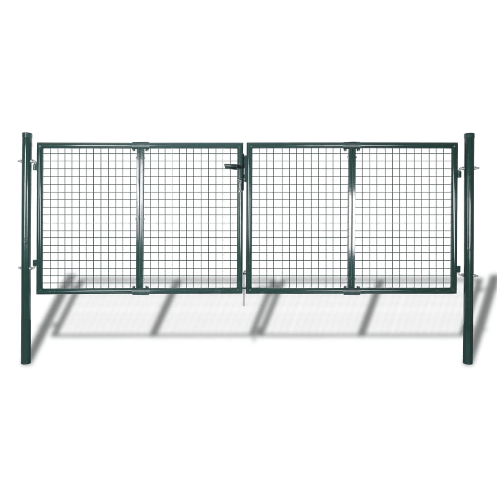 Hekpoort staal 300x125 cm groen is nu te koop bij PeponiXL, paradijselijk wonen!