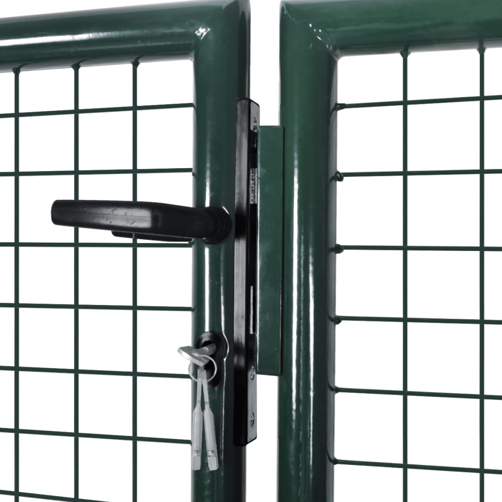 Hekpoort staal 300x125 cm groen is nu te koop bij PeponiXL, paradijselijk wonen!